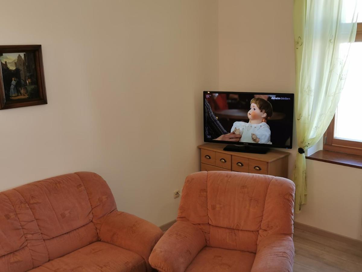 Ferienwohnung "Zur Kleinbahn" 치타우 외부 사진
